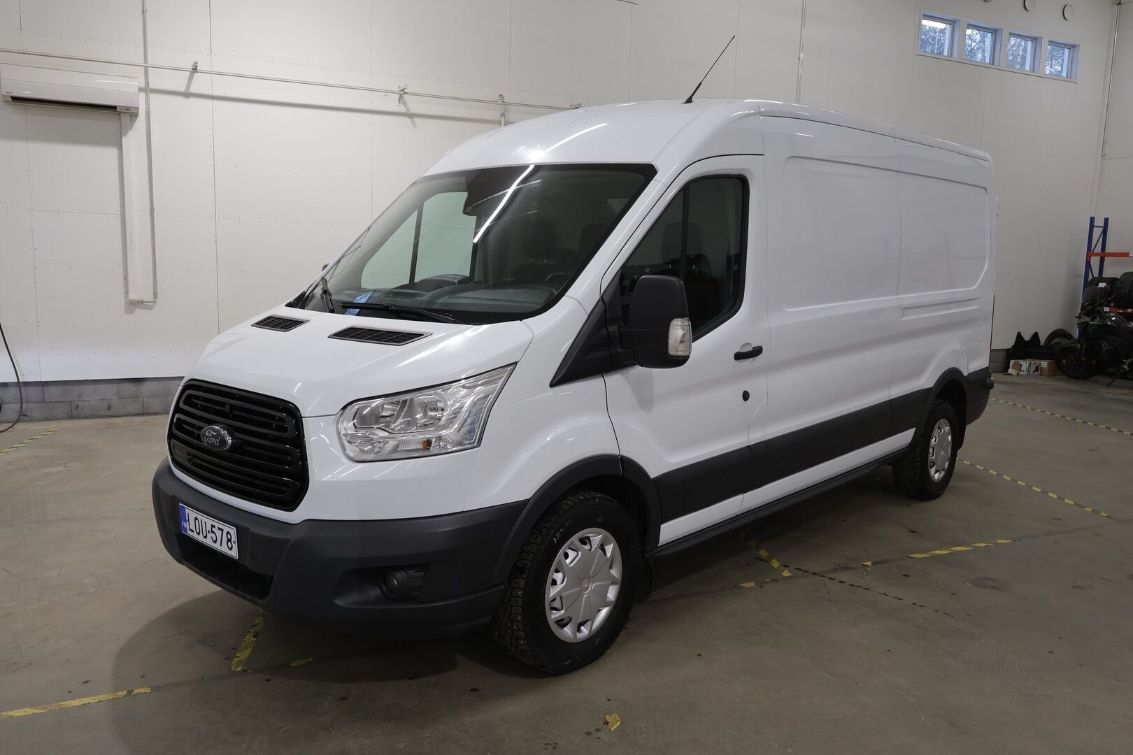 Ford Transit 2019 350 2,0 TDCi 170 hv A6 Etuveto Trend L3H2 * Webasto / Koukku / ACC / Kaistavahti / Lämmitettävä Tuulilasi / Ilmastointi * - Suomi-auto / Kahdet renkaat