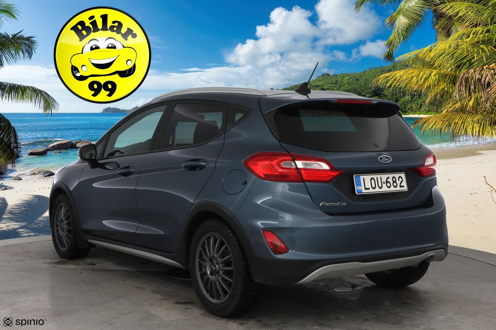 Ford Fiesta 2019 1,0 EcoBoost 125hv M6 Active III 5-ovinen * Bang&Olufsen / Vetokoukku / Peruutuskamera / Lohko & Sisäpistoke / Navi / Vakkari - Suomiauto / Lämpölasi / Huippuvarusteet!