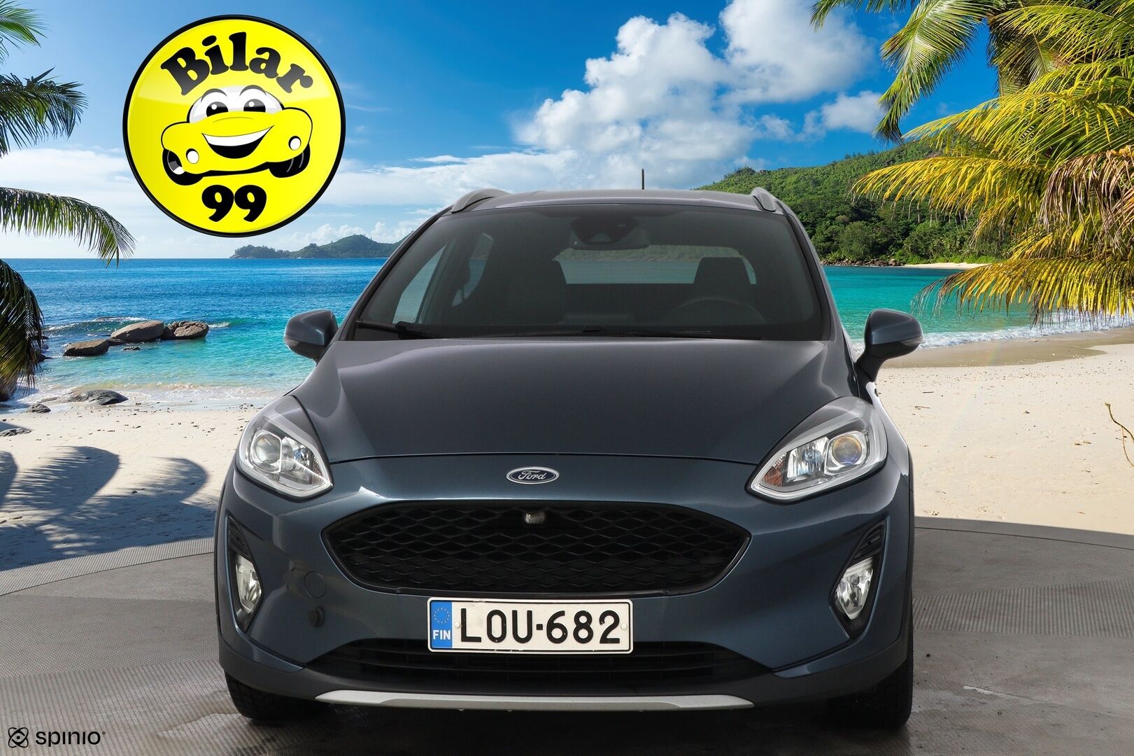 Ford Fiesta 2019 1,0 EcoBoost 125hv M6 Active III 5-ovinen * Bang&Olufsen / Vetokoukku / Peruutuskamera / Lohko & Sisäpistoke / Navi / Vakkari - Suomiauto / Lämpölasi / Huippuvarusteet!