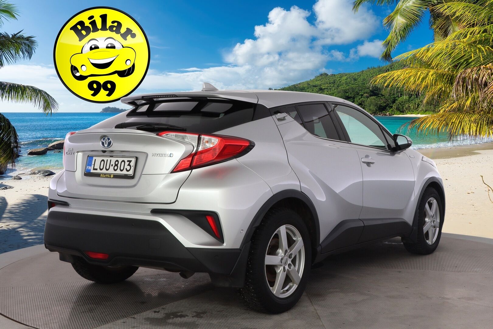 Toyota C-HR 2017 1.8 Hybrid Premium Business ** Adapt.vak / JBL / Kaistavahti / Osa-nahat / KeyLessGo / P-kamera **