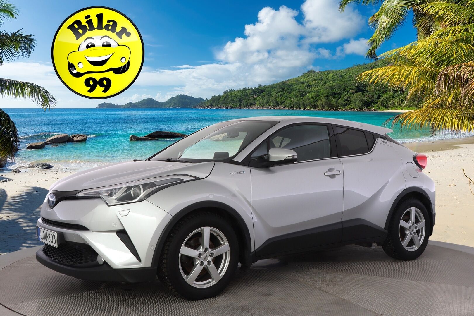 Toyota C-HR 2017 1.8 Hybrid Premium Business - ACC | JBL | Kaistavahti | Keyless | P.Kamera | Kahdet renkaat ja vanteet
