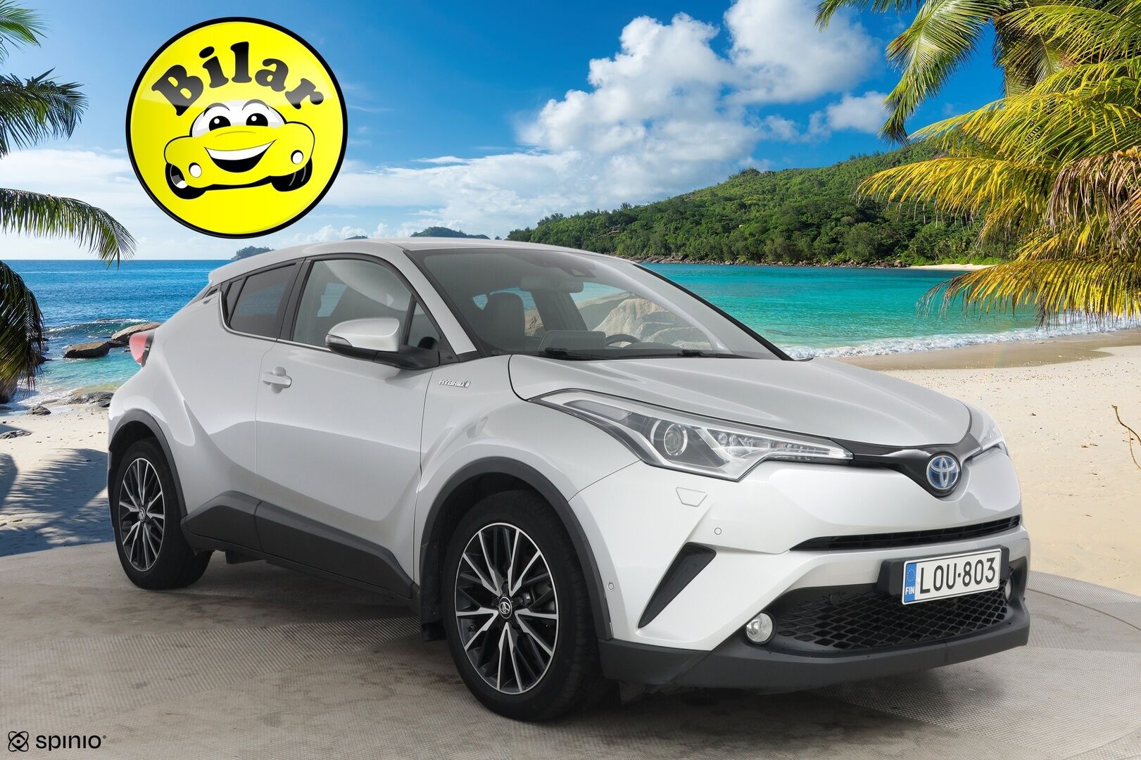 Toyota C-HR 2017 1.8 Hybrid Premium Business - ACC | JBL | Kaistavahti | Keyless | P.Kamera | Ratinlämmitin | Puolnahat | Kahdet renkaat ja vanteet