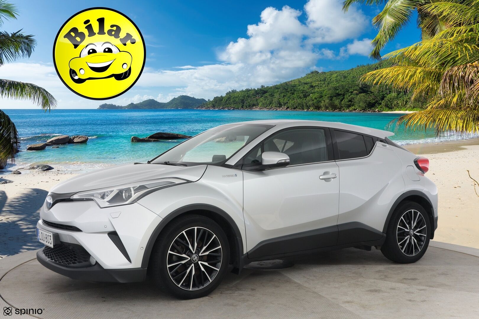 Toyota C-HR 2017 1.8 Hybrid Premium Business - ACC | JBL | Kaistavahti | Keyless | P.Kamera | Ratinlämmitin | Puolnahat | Kahdet renkaat ja vanteet
