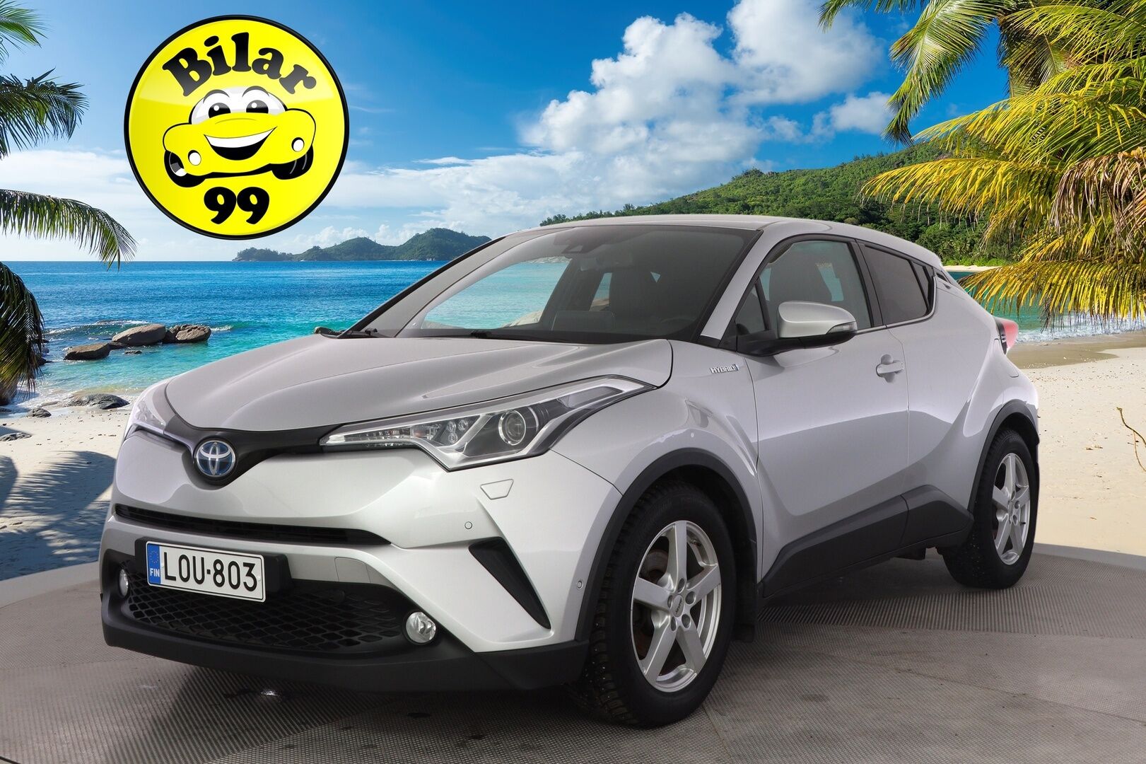 Toyota C-HR 2017 1.8 Hybrid Premium Business ** Adapt.vak / JBL / Kaistavahti / Osa-nahat / KeyLessGo / P-kamera **