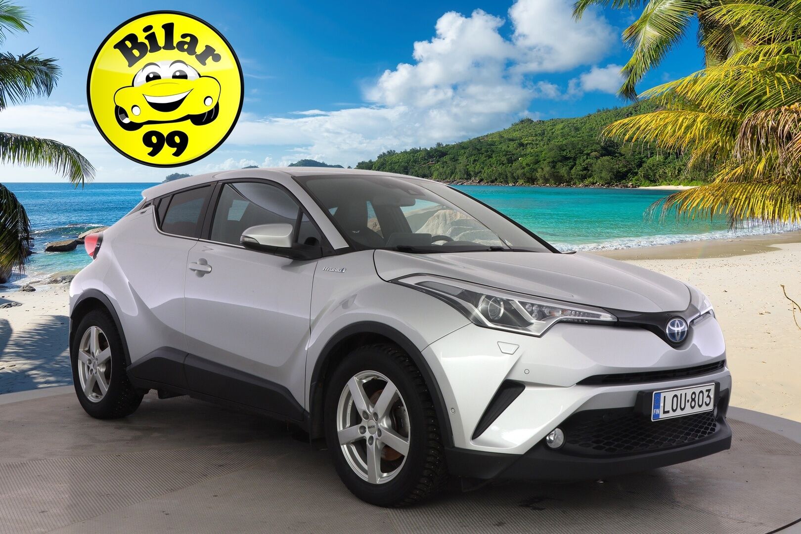 Toyota C-HR 2017 1.8 Hybrid Premium Business ** Adapt.vak / JBL / Kaistavahti / Osa-nahat / KeyLessGo / P-kamera **