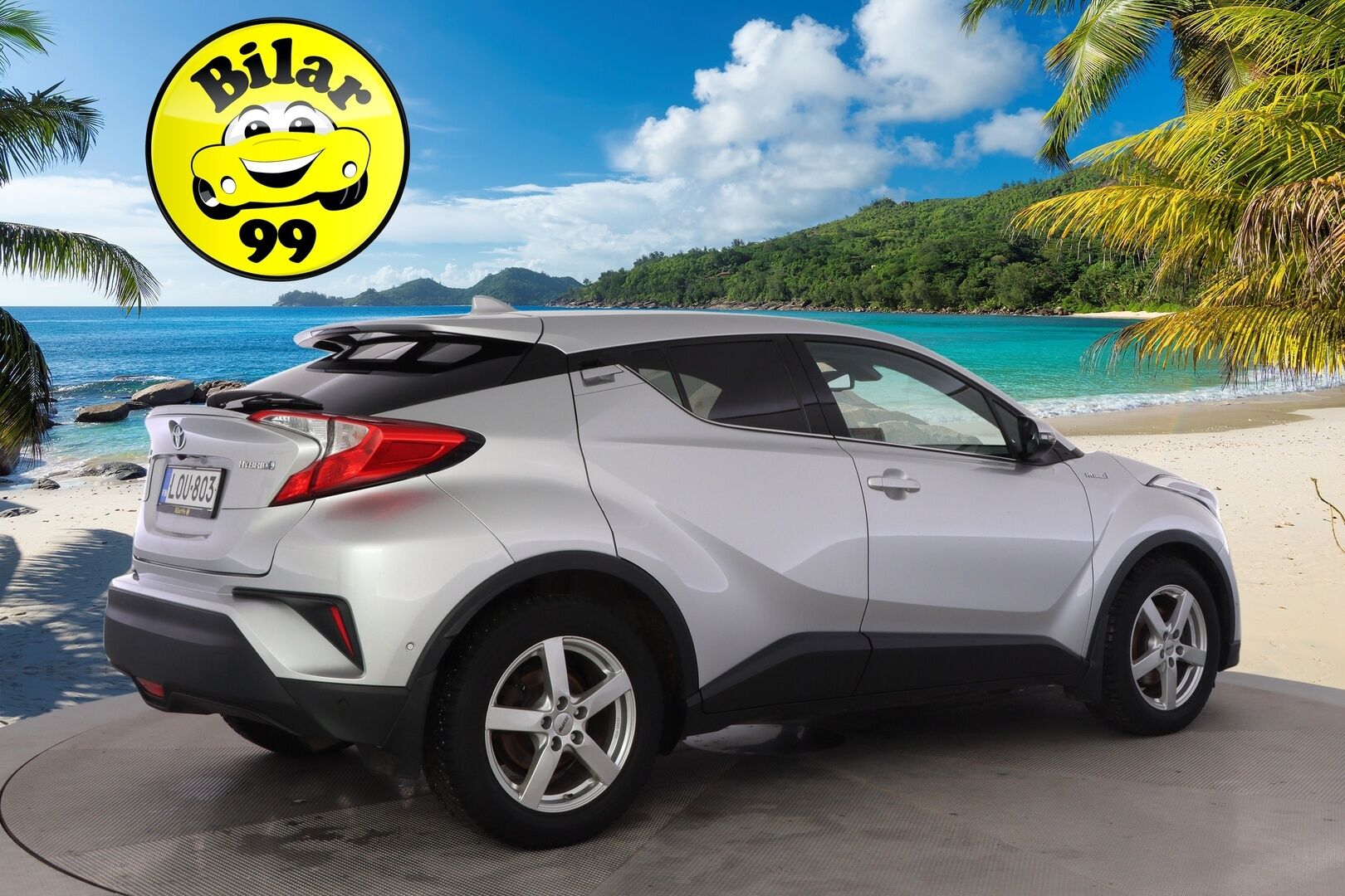 Toyota C-HR 2017 1.8 Hybrid Premium Business ** Adapt.vak / JBL / Kaistavahti / Osa-nahat / KeyLessGo / P-kamera **