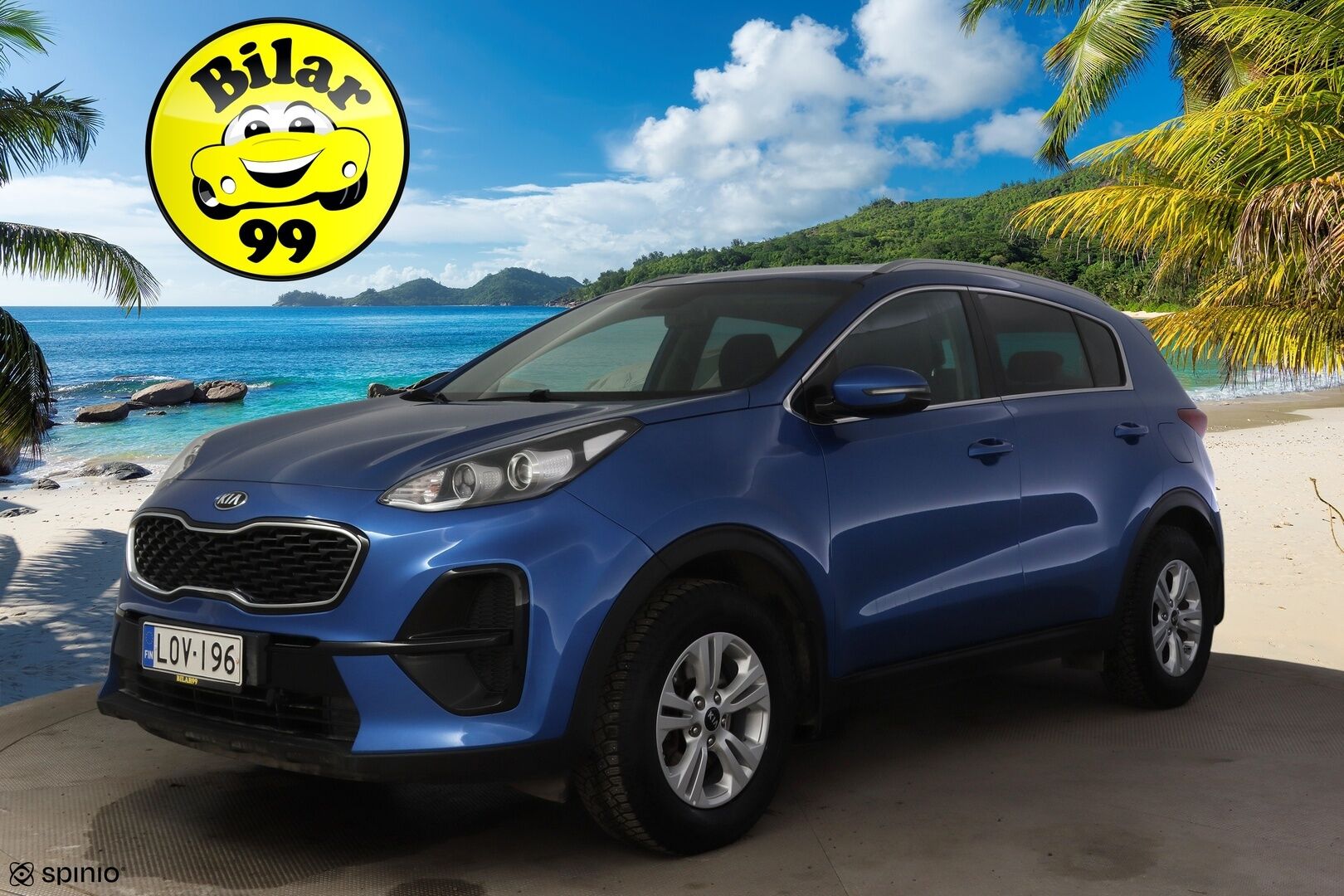 Kia Sportage 2019 1,6 ISG Urban Active EcoDynamics* P-kamera / sisätilanlämmitin / Ratinlämmitin / Apple&Android * - *kahdet hyvät renkaat alumiinivanteilla / hiljattain huollettu / Takuu voimassa 7.5.2026 asti! *