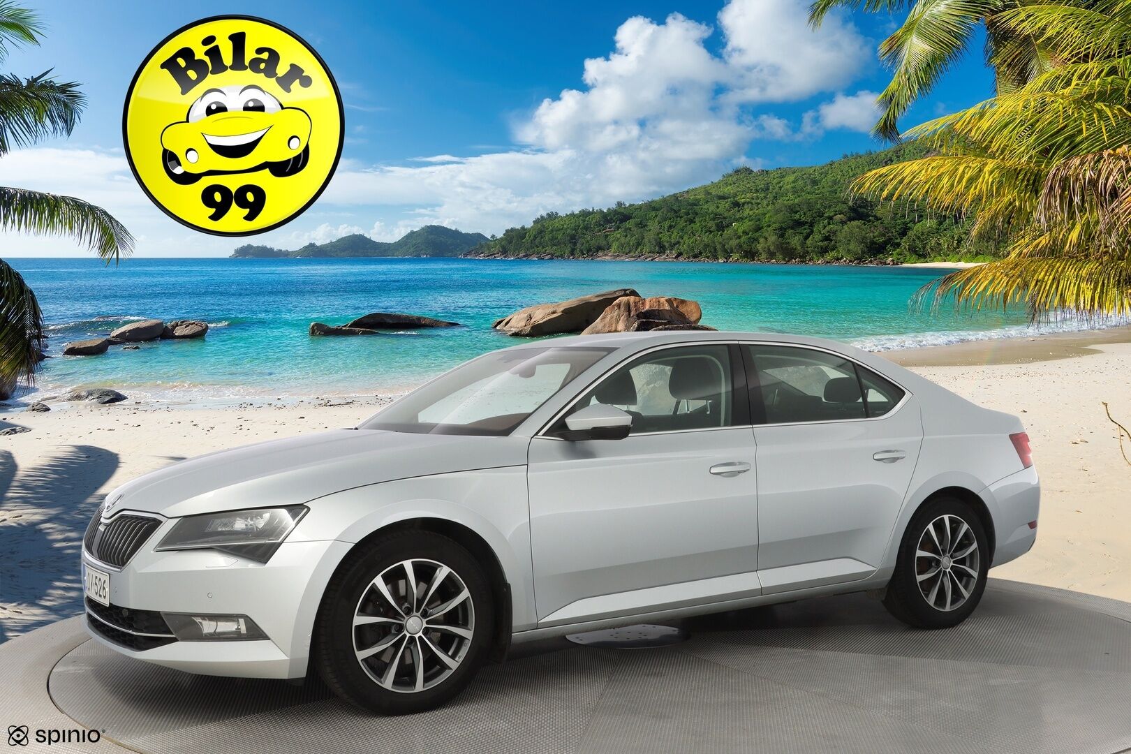 Skoda Superb 2019 1,5 TSI ACT Ambition BusinessLine DSG Autom. *Webasto / Koukku / Sähkökontti / Tutkat / Navi* - Merkkihuollettu / Kahdet vanteet / Seuraava katsastus 12/2026
