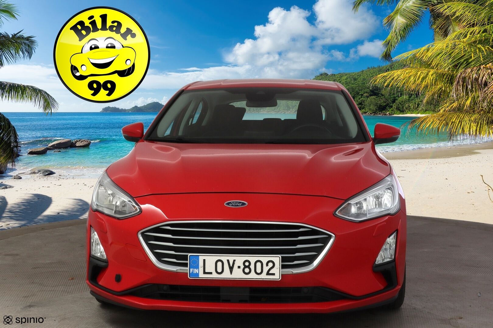 Ford Focus 2019 1,0 EcoBoost 125hv Start/Stop A8 Trend 5-ovinen * Vakkari / Tutkat / Apple Carplay / Navi /  Lohkolämmitin * - Hyvin huollettu, Siisti & Taloudellinen Suomi-Auto!  