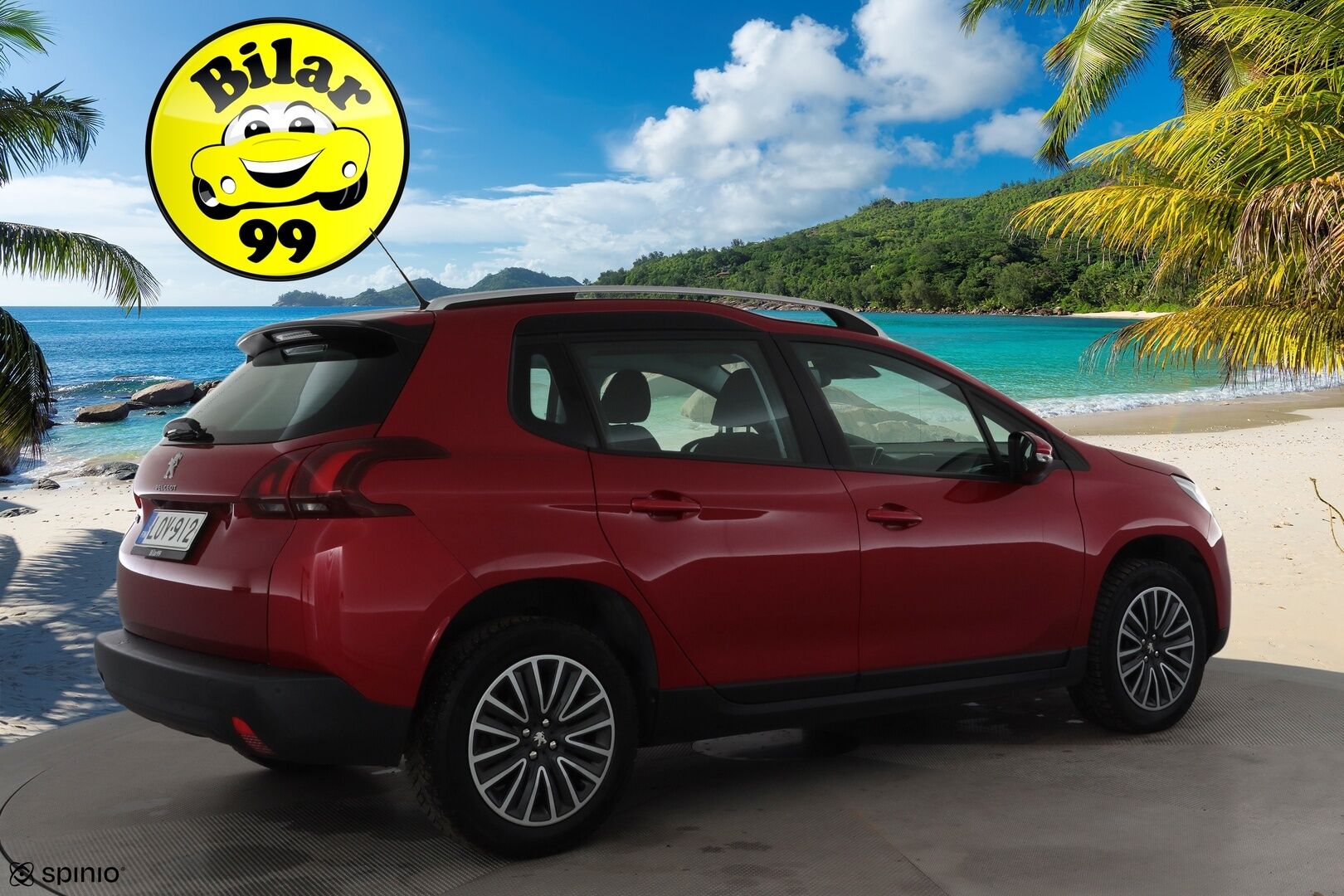 Peugeot 2008 2019 Motion PureTech 82 * Vakkari / Sisätilanlämmitin / P.Kamera / Bluetooth / Aut.Ilmastointi * - Suomi-auto / Kahdet renkaat / Merkkihuollettu!