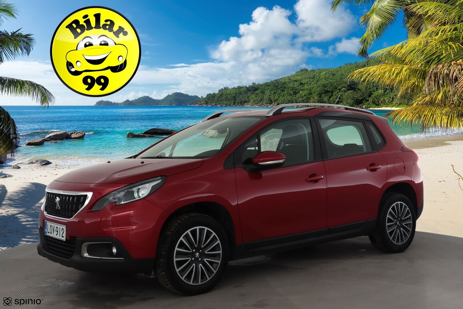 Peugeot 2008 2019 Motion PureTech 82 * Vakkari / Sisätilanlämmitin / P.Kamera / Bluetooth / Aut.Ilmastointi * - Suomi-auto / Kahdet renkaat / Merkkihuollettu!