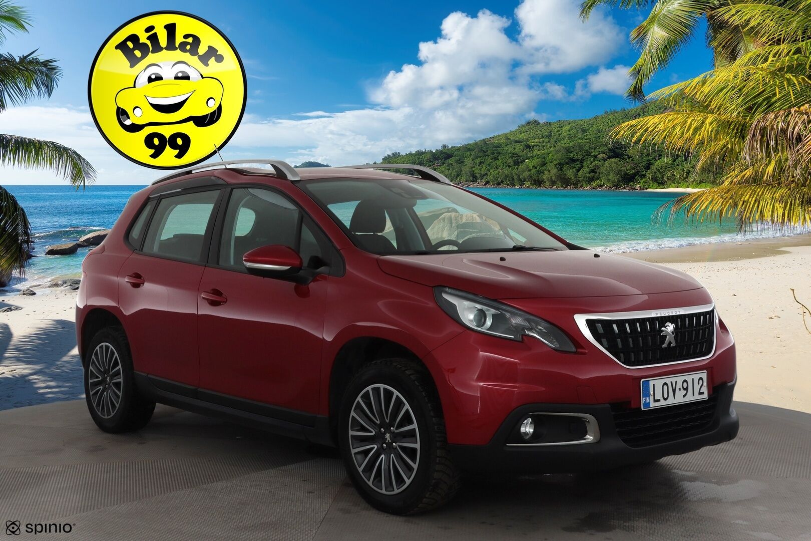 Peugeot 2008 2019 Motion PureTech 82 * Vakkari / Sisätilanlämmitin / P.Kamera / Bluetooth / Aut.Ilmastointi * - Suomi-auto / Kahdet renkaat / Merkkihuollettu! - HULLU BLACKWEEK KORKOTARJOUS 2,49%