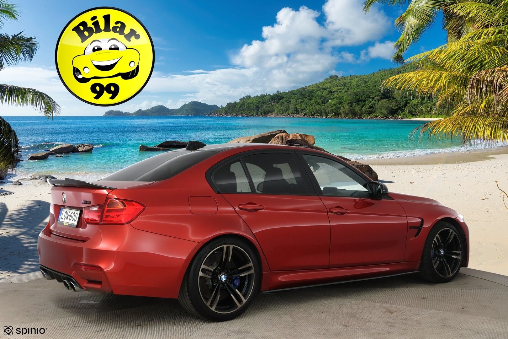 BMW M3 2014 F80 sedan DCT A / Harman/Kardon / Muistipenkki / Comfort Access / Prof. navi - Crank Hub tehty! / Hiilikuitu -katto / Puhdas historia! - HULLU BLACKWEEK KORKOTARJOUS 2,49%