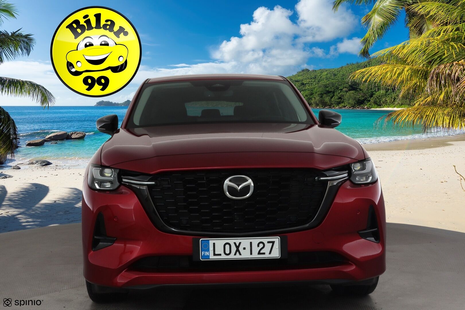 Mazda CX-60 2023 2.5 PHEV 8AT AWD Homura Comfort, Driver Assistance * ACC / HUD / Muistipenkki / P.kamera / Ilmastoidut nahat / Navi * - 1.Om Suomi-auto / Akku kuntotarkastettu SoH 94% / Kahdet renkaat aluvanteilla / Merkkihuollettu / Juuri huollettu!