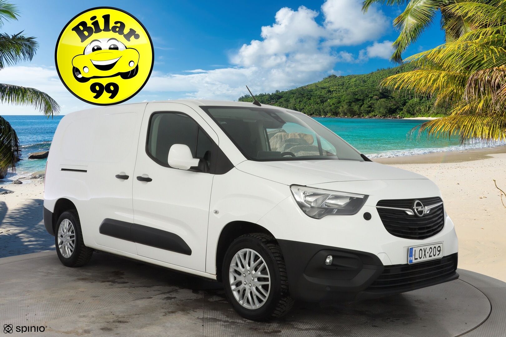 Opel Combo 2019 Cargo XL Enjoy 1,5 Diesel Turbo S/S 75 kW MT5 *Webasto / Vakkari / Koukku / Kamera / Tutkat / Läm.tuulilasi* - Säntillinen huoltokirja / Kahdet renkaat vanteineen / Siisti / Seuraava katsastus 24.5.2027