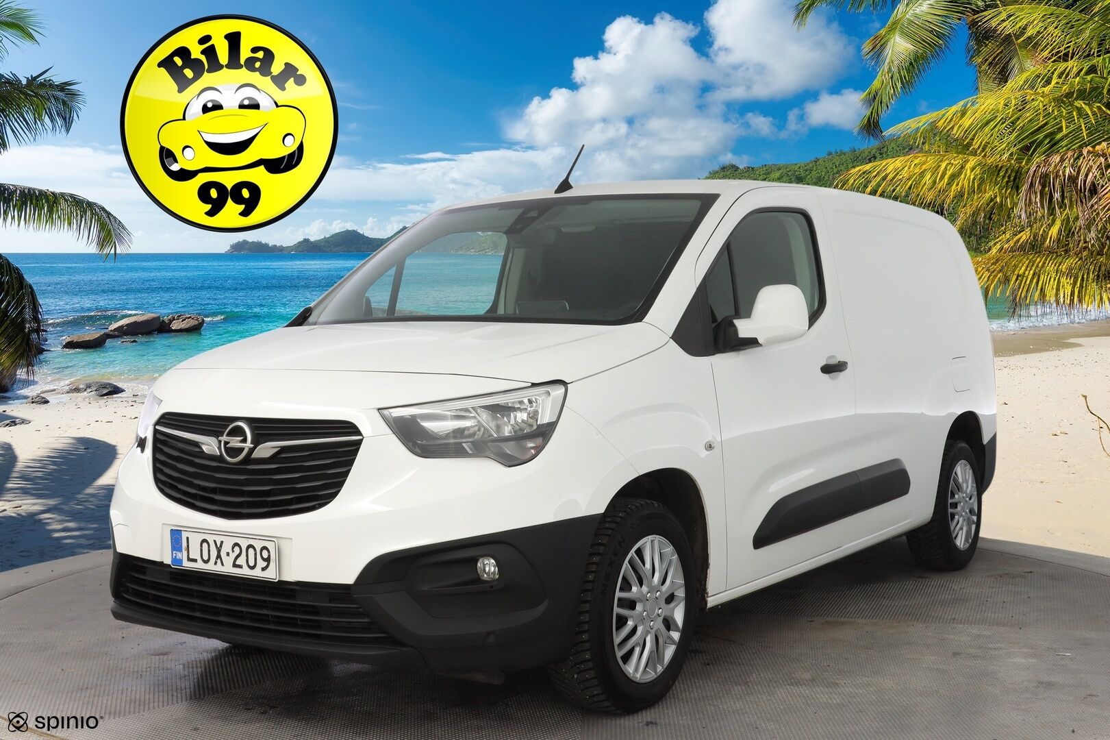 Opel Combo 2019 Cargo XL Enjoy 1,5 Diesel Turbo S/S 75 kW MT5 *Webasto / Vakkari / Koukku / Kamera / Tutkat / Läm.tuulilasi* - Säntillinen huoltokirja / Kahdet renkaat vanteineen / Siisti / Seuraava katsastus 24.5.2027