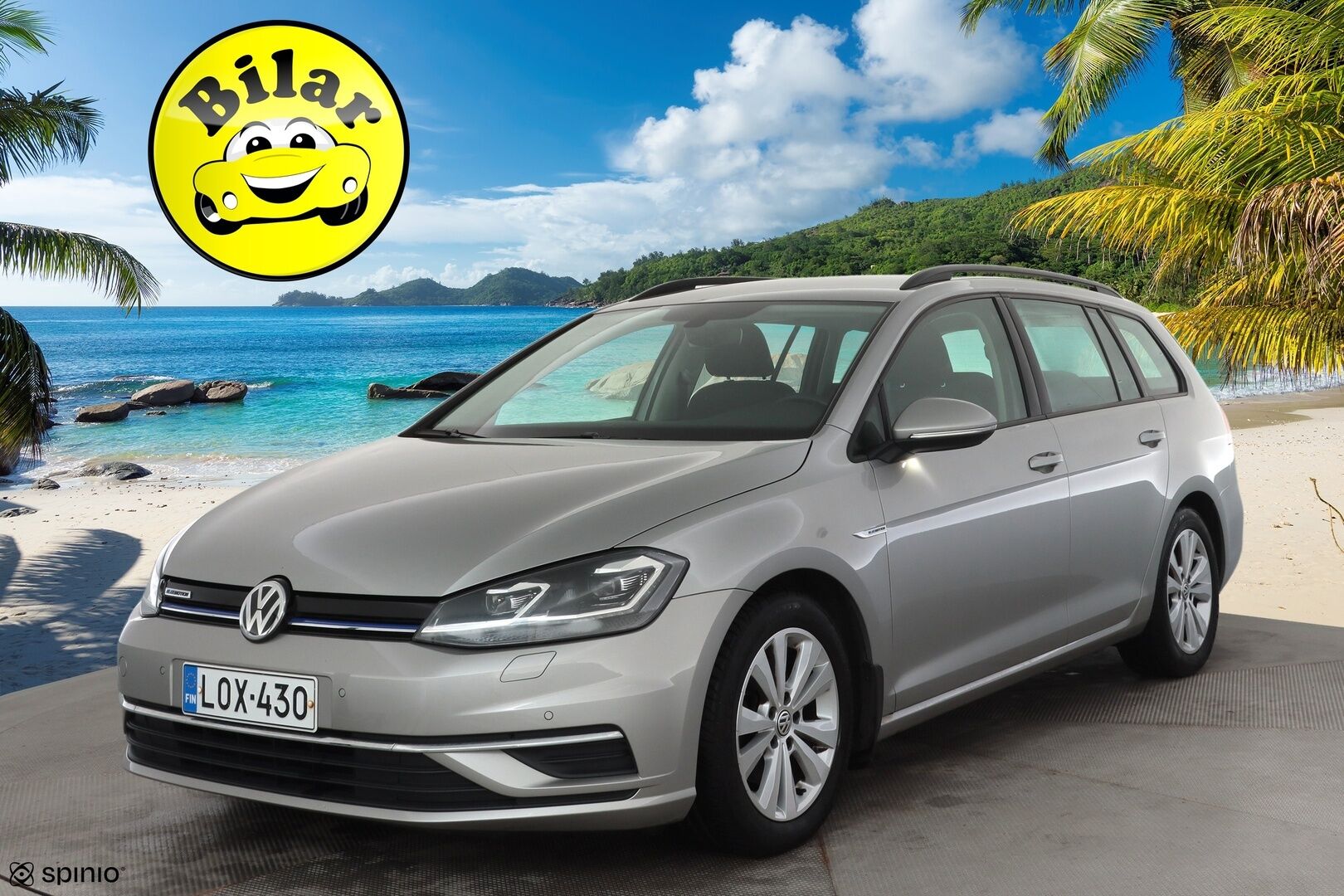 Volkswagen Golf 2019 Variant Comfortline 1,5 TSI EVO 96 kW (130 hv) BLUEMOTION DSG-automaatti - | ACC | LED | Bluetooth | apple&Android | Suomi-auto | Kahdet Renkaat |