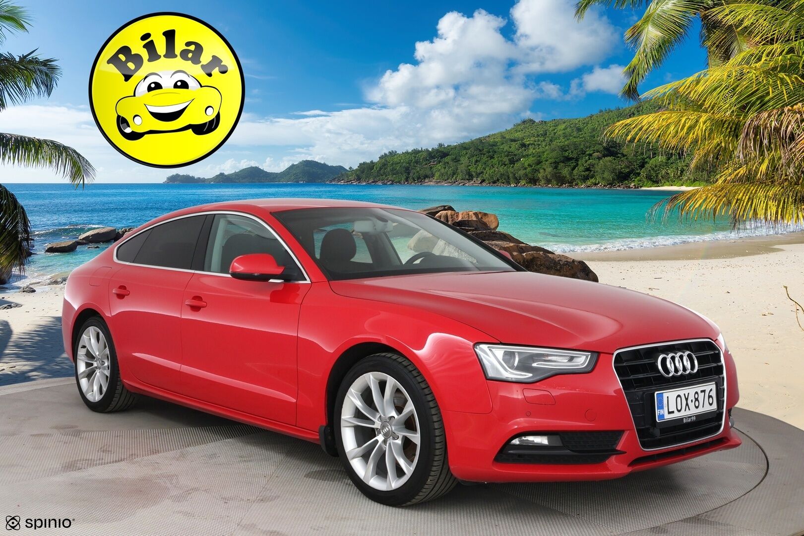 Audi A5 2012 Sportback 1,8 TFSI 125 kW - | Vakkari | Bang & Olufsen | Lohko+sisäp. | Koukku | Sport-penkit | Bi-Xenon | Jakoketju tehty! |