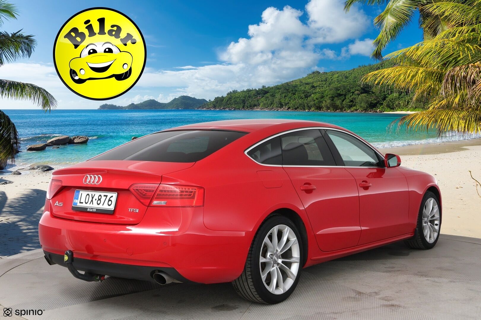 Audi A5 2012 Sportback 1,8 TFSI 125 kW - | Vakkari | Bang & Olufsen | Lohko+sisäp. | Koukku | Sport-penkit | Bi-Xenon | Jakoketju tehty! |