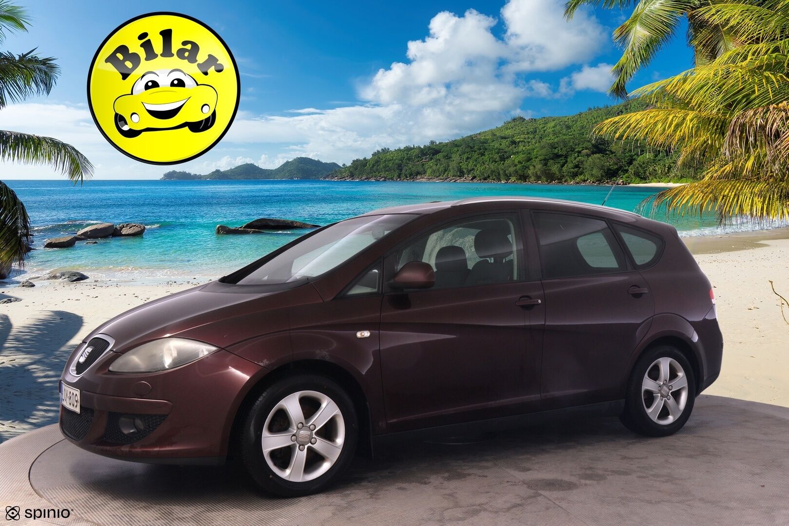 Seat Altea 2007 4D ALTEA XL MPV 1.9TDI-5P/258 -Myydään Huutokaupat.com - | Webasto | Vakkari | Jakopää tehty 2025 | 2x Hyvät Renkaat ja Vanteet |