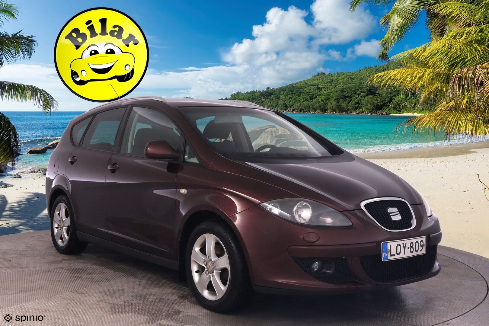 Seat Altea 2007 4D ALTEA XL MPV 1.9TDI-5P/258 -Myydään Huutokaupat.com - | Webasto | Vakkari | Jakopää tehty 2025 | 2x Hyvät Renkaat ja Vanteet |