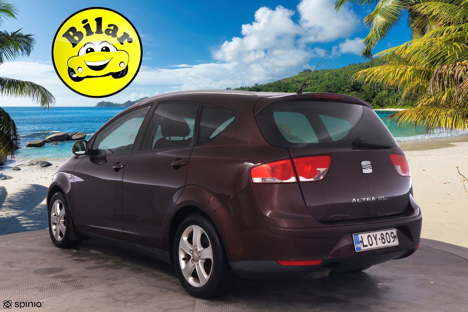 Seat Altea 2007 4D ALTEA XL MPV 1.9TDI-5P/258 -Myydään Huutokaupat.com - | Webasto | Vakkari | Jakopää tehty 2025 | 2x Hyvät Renkaat ja Vanteet |