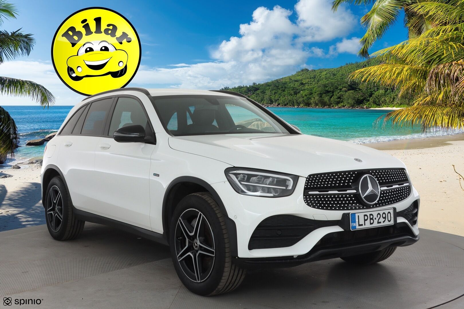 Mercedes-Benz GLC 2020 300 e 4MATIC A Business AMG EQ Power - | Burmester | Sporttipenkit | P.kamera | Puolinahat | Apple & Android | LED | Sähk. takaluukku | Navi | Tutkat | 2x renkaat aluin | 