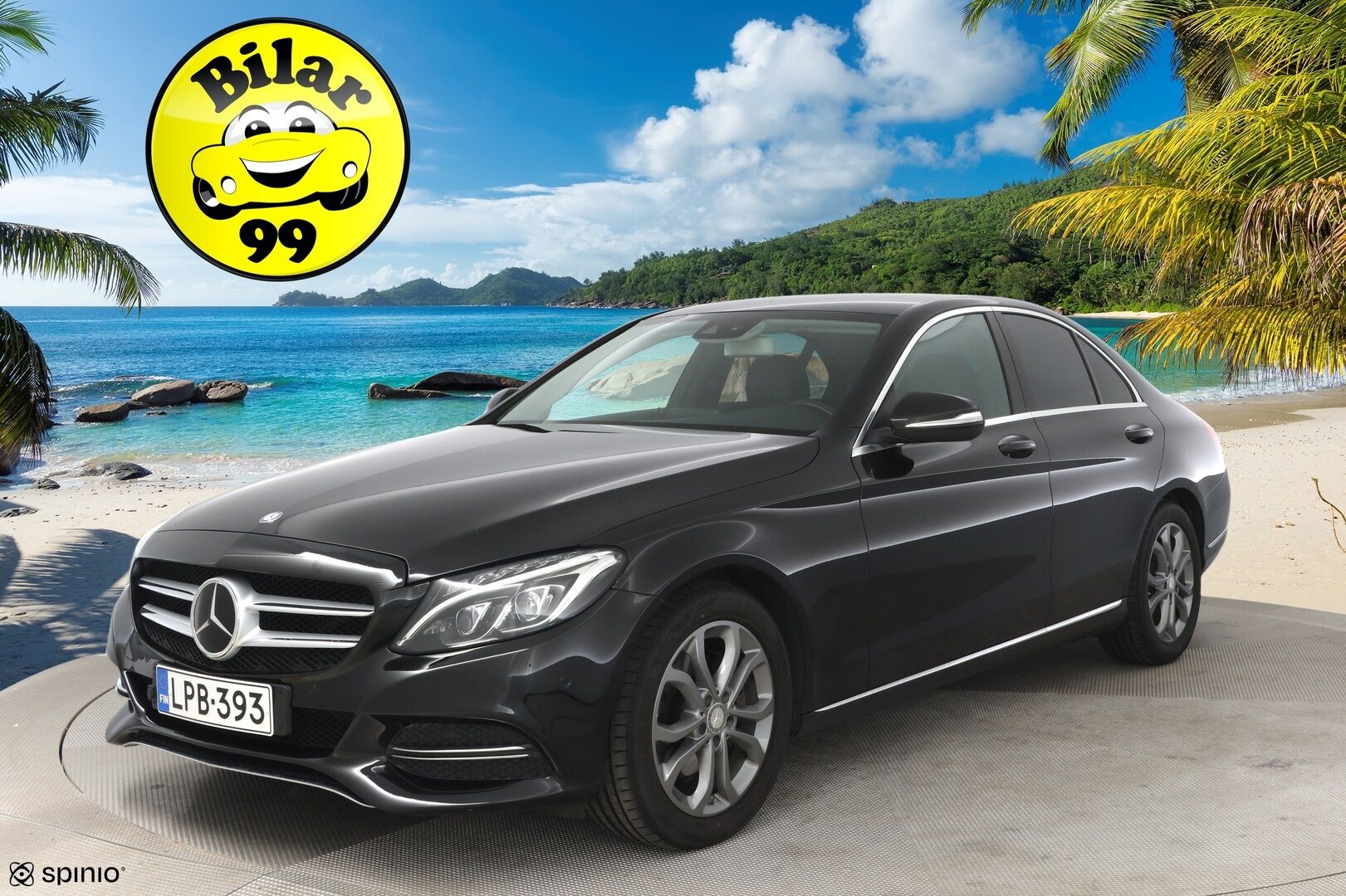 Mercedes-Benz C 2015 220 BlueTec A Premium Business Avantgarde // Distronic / Koukku / LED / IHC+ / Sport-penkit / Lohko // - Kattava sähköinen huoltohistoria / Renkaat kunnossa / Juuri katsastettu*