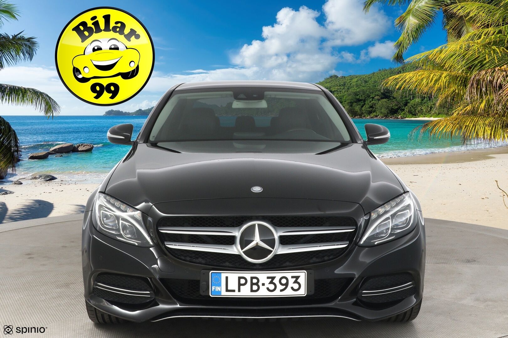 Mercedes-Benz C 2015 220 BlueTec A Premium Business Avantgarde // Distronic / Koukku / LED / IHC+ / Sport-penkit / Lohko // - Kattava sähköinen huoltohistoria / Renkaat kunnossa / Juuri katsastettu*