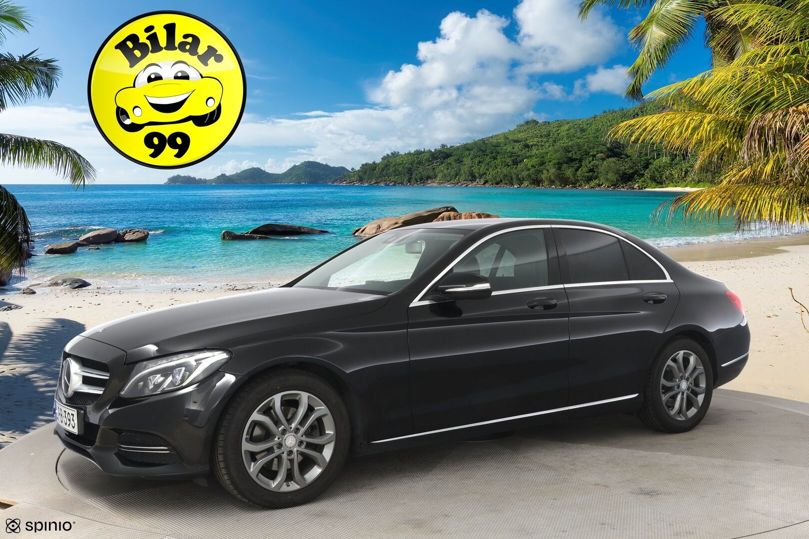 Mercedes-Benz C 2015 220 BlueTec A Premium Business Avantgarde // Distronic / Koukku / LED / IHC+ / Sport-penkit / Lohko // - Kattava sähköinen huoltohistoria / Renkaat kunnossa / Juuri katsastettu*