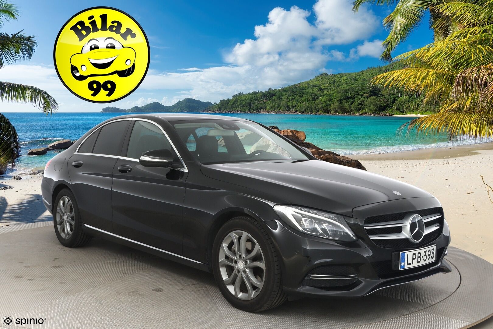 Mercedes-Benz C 2015 220 BlueTec A Premium Business Avantgarde // Distronic / Koukku / LED / IHC+ / Sport-penkit / Lohko // - Kattava sähköinen huoltohistoria / Renkaat kunnossa / Juuri katsastettu*