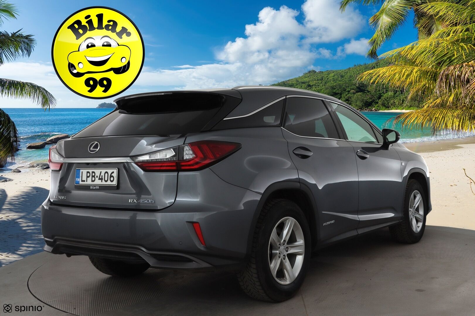Lexus RX 2017 450h Hybrid 4WD A F Sport * Mark&Levinson / Panorama / HUD / ACC / LED / 360° / Ilmastoitu Muistipenkki / Navi * - HULLUT JOULUT KORKOTARJOUS 2,49% 