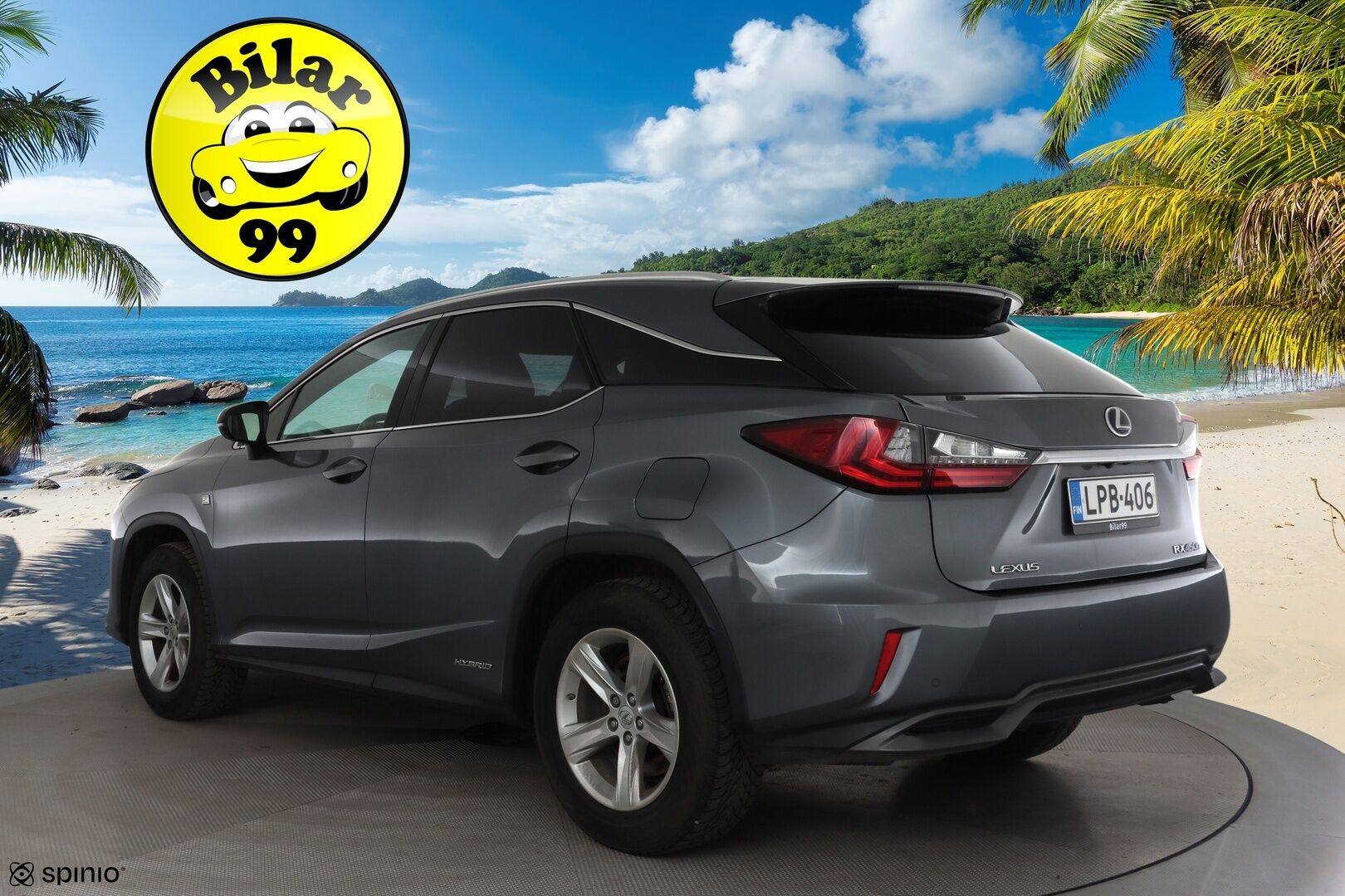 Lexus RX 2017 450h Hybrid 4WD A F Sport * Mark&Levinson / Panorama / HUD / ACC / LED / 360° / Ilmastoitu Muistipenkki / Navi * - HULLUT JOULUT KORKOTARJOUS 2,49% 