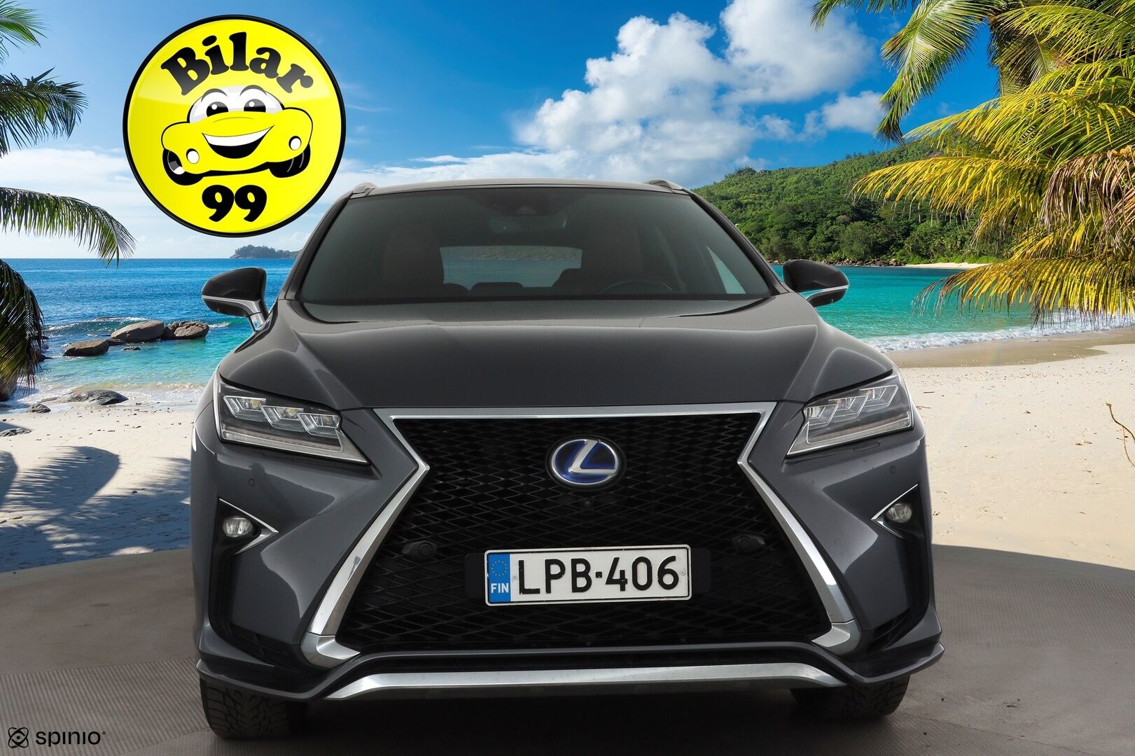 Lexus RX 2017 450h Hybrid 4WD A F Sport * Mark&Levinson / Panorama / HUD / ACC / LED / 360° / Ilmastoitu Muistipenkki / Navi * - HULLUT JOULUT KORKOTARJOUS 2,49% 