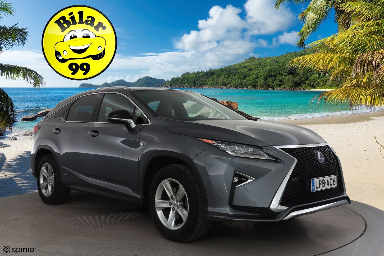 Lexus RX 2017 450h Hybrid 4WD A F Sport * Mark&Levinson / Panorama / HUD / ACC / LED / 360° / Ilmastoitu Muistipenkki / Navi * - HULLUT JOULUT KORKOTARJOUS 2,49% 