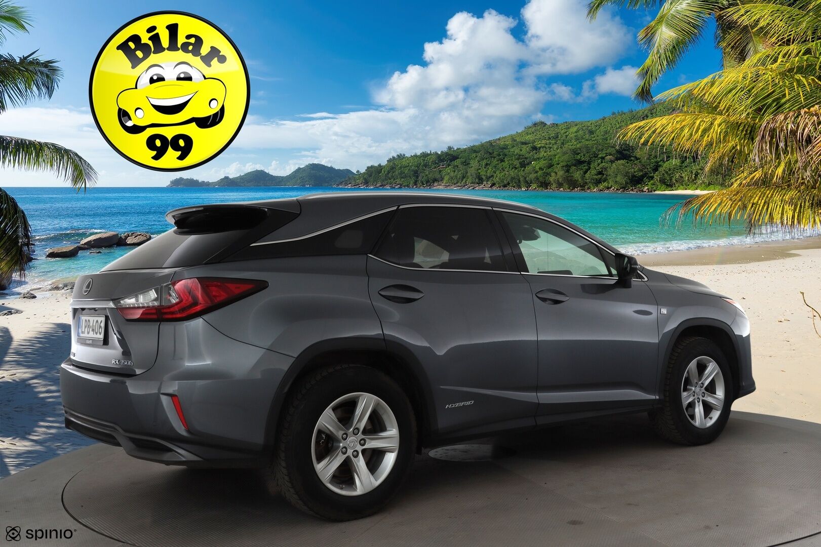 Lexus RX 2017 450h Hybrid 4WD A F Sport * Mark&Levinson / Panorama / HUD / ACC / LED / 360° / Ilmastoitu Muistipenkki / Navi * - HULLUT JOULUT KORKOTARJOUS 2,49% 