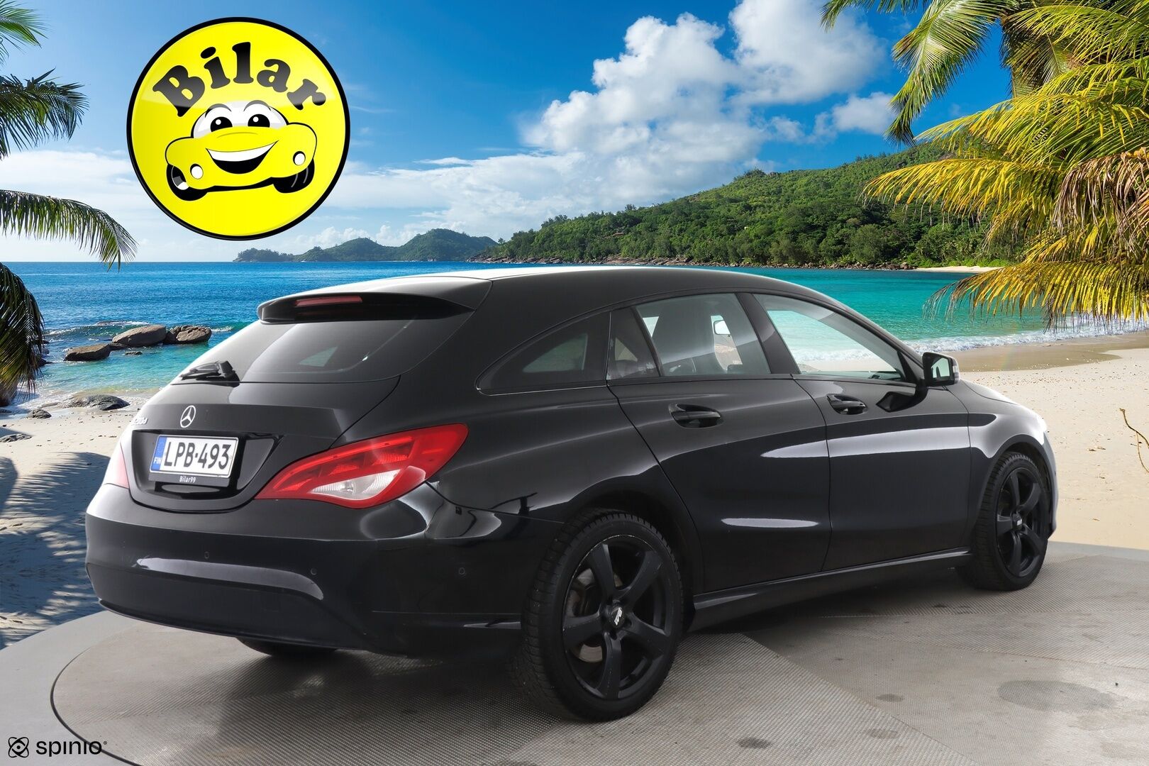 MERCEDES-BENZ CLA 2016 200d Shooting Brake - | Sporttipenkit | Vakkari | Tutka | Puolinahkasisusta | Kahdet aluvanteet |