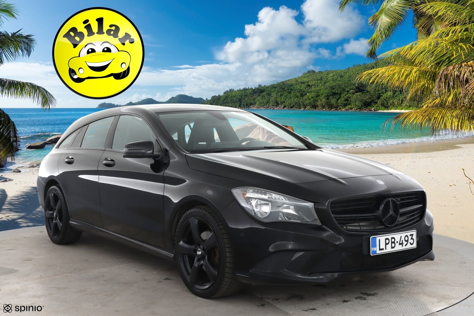 MERCEDES-BENZ CLA 2016 200d Shooting Brake - | Sporttipenkit | Vakkari | Tutka | Puolinahkasisusta | Kahdet aluvanteet |