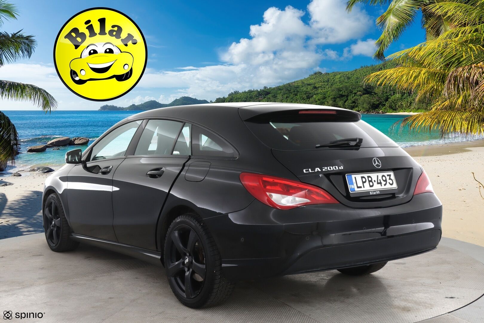 MERCEDES-BENZ CLA 2016 200d Shooting Brake - | Sporttipenkit | Vakkari | Tutka | Puolinahkasisusta | Kahdet aluvanteet |
