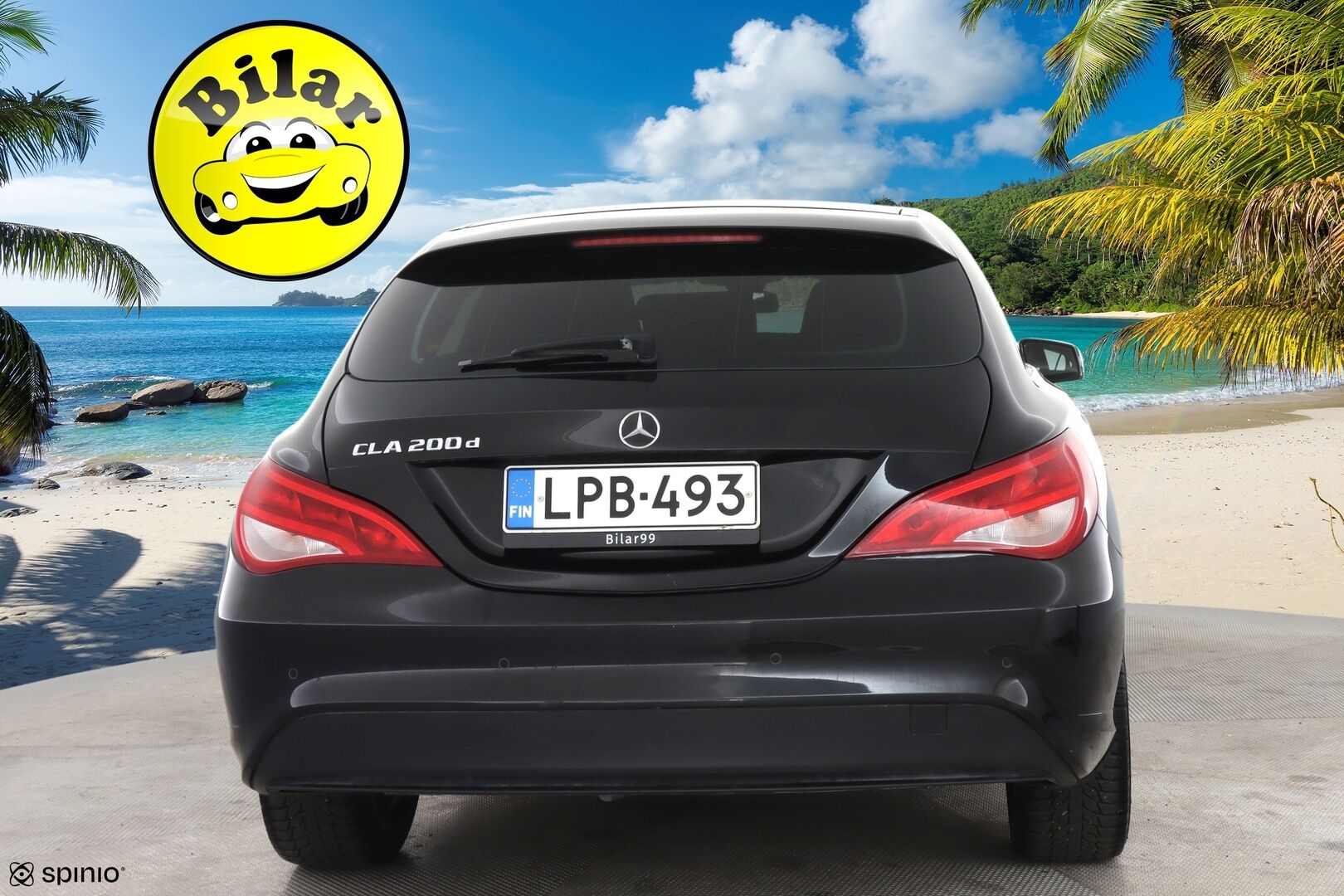 MERCEDES-BENZ CLA 2016 200d Shooting Brake - | Sporttipenkit | Vakkari | Tutka | Puolinahkasisusta | Kahdet aluvanteet |