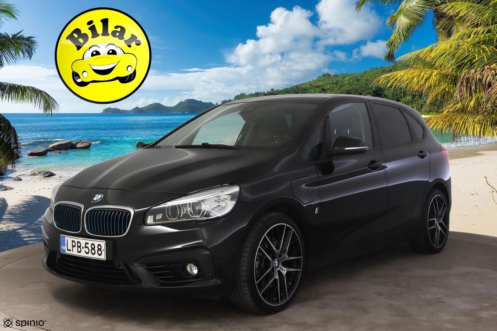 BMW 225 2017 225xe iPerformance Sport Line - | Vakionopeudensäädin | Peruutuskamera | Hud | Sport Line | KeyLessGo | LED - ajovalot | Ratinlämmitin |