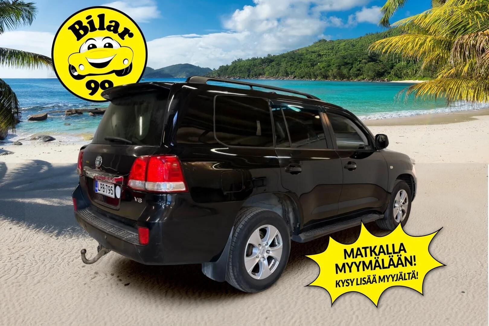 Toyota Land Cruiser 2008 4,5 D-4D V8 Luxury J200 aut. 7h - | Vakkari | Webasto | Koukku |  P. Kamera | Kattoluukku | Beiget nahat | Muistipenkki | 2x renkaat & vanteet | Huippuvarusteet! | "Sheikkimalli" | Tulossa myyntiin! |