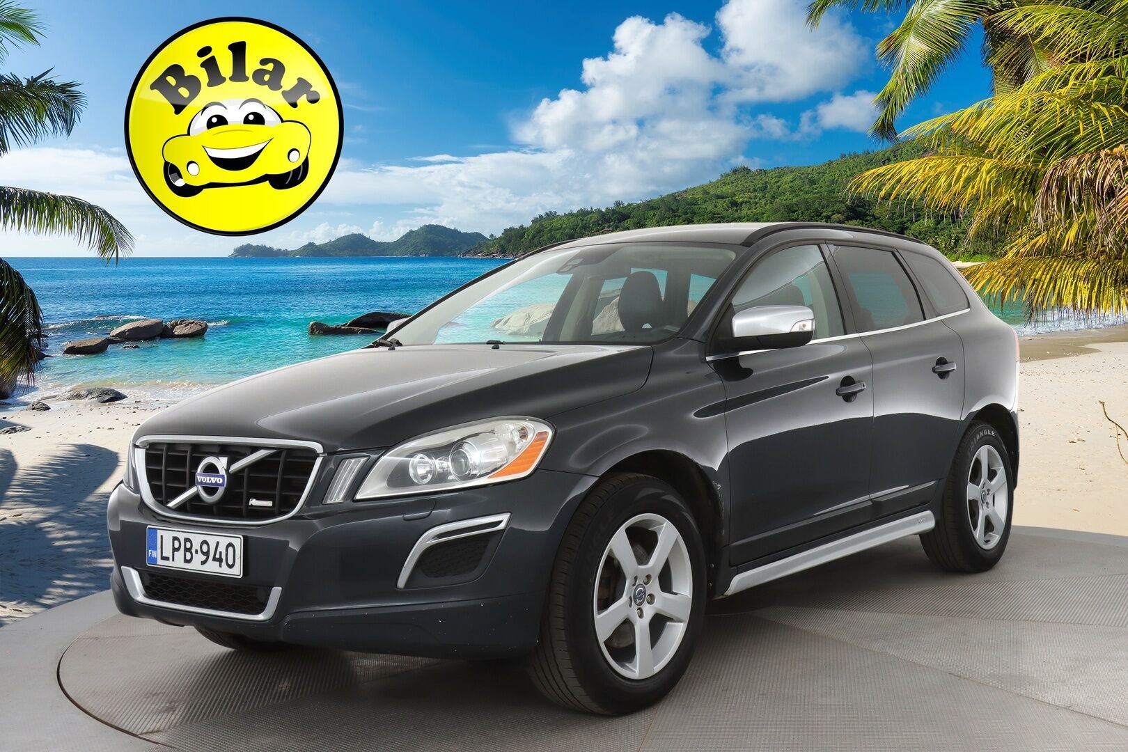 Volvo XC60 2011 D5 AWD R-Design aut - | Webasto | Koukku | Nahkasisusta | Bluetooth | Xenon | 2X Renkaat & Vanteet |
