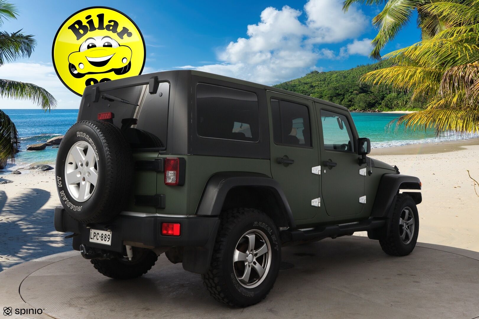 Jeep Wrangler 2012 Unlimited 2,8 CRD Sport A - 3,99 % KORKOTARJOUS TÄHÄN AUTOON - Vetokoukku / Nahkasisusta / Vakkari / Navi / Infinity Premium Audio / Näyttävä / Hyvin huollettu!
