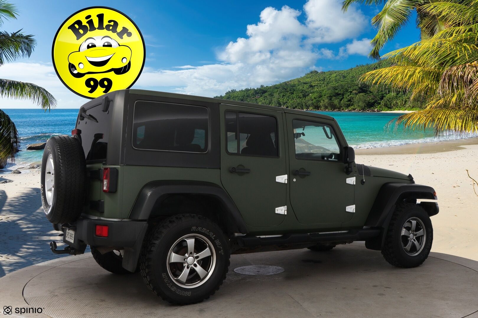 Jeep Wrangler 2012 Unlimited 2,8 CRD Sport A - 3,99 % KORKOTARJOUS TÄHÄN AUTOON - Vetokoukku / Nahkasisusta / Vakkari / Navi / Infinity Premium Audio / Näyttävä / Hyvin huollettu!