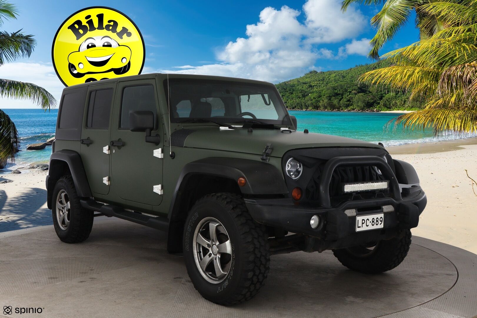 Jeep Wrangler 2012 Unlimited 2,8 CRD Sport A - 3,99 % KORKOTARJOUS TÄHÄN AUTOON - Vetokoukku / Nahkasisusta / Vakkari / Navi / Infinity Premium Audio / Näyttävä / Hyvin huollettu!