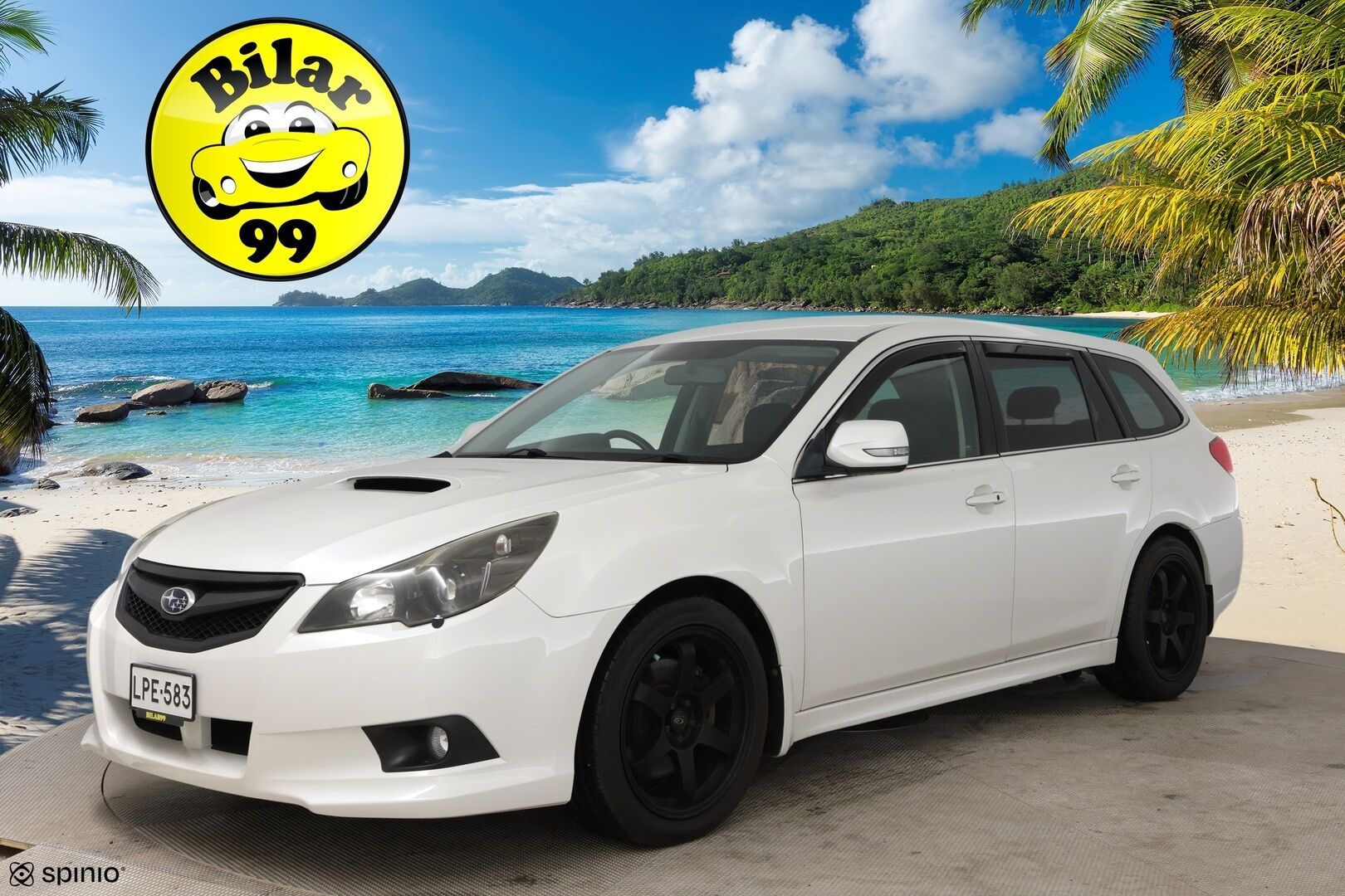 Subaru Legacy 2009 Legacy / P. Kamera / Sähköpenkit / Hihna vaihdettu! - Myydään Huutokaupat.com - Harvinainen 2.5L Boost! / P. Kamera / Sähköpenkit / 2x renkaat vanteineen / Hihna vaihdettu! 