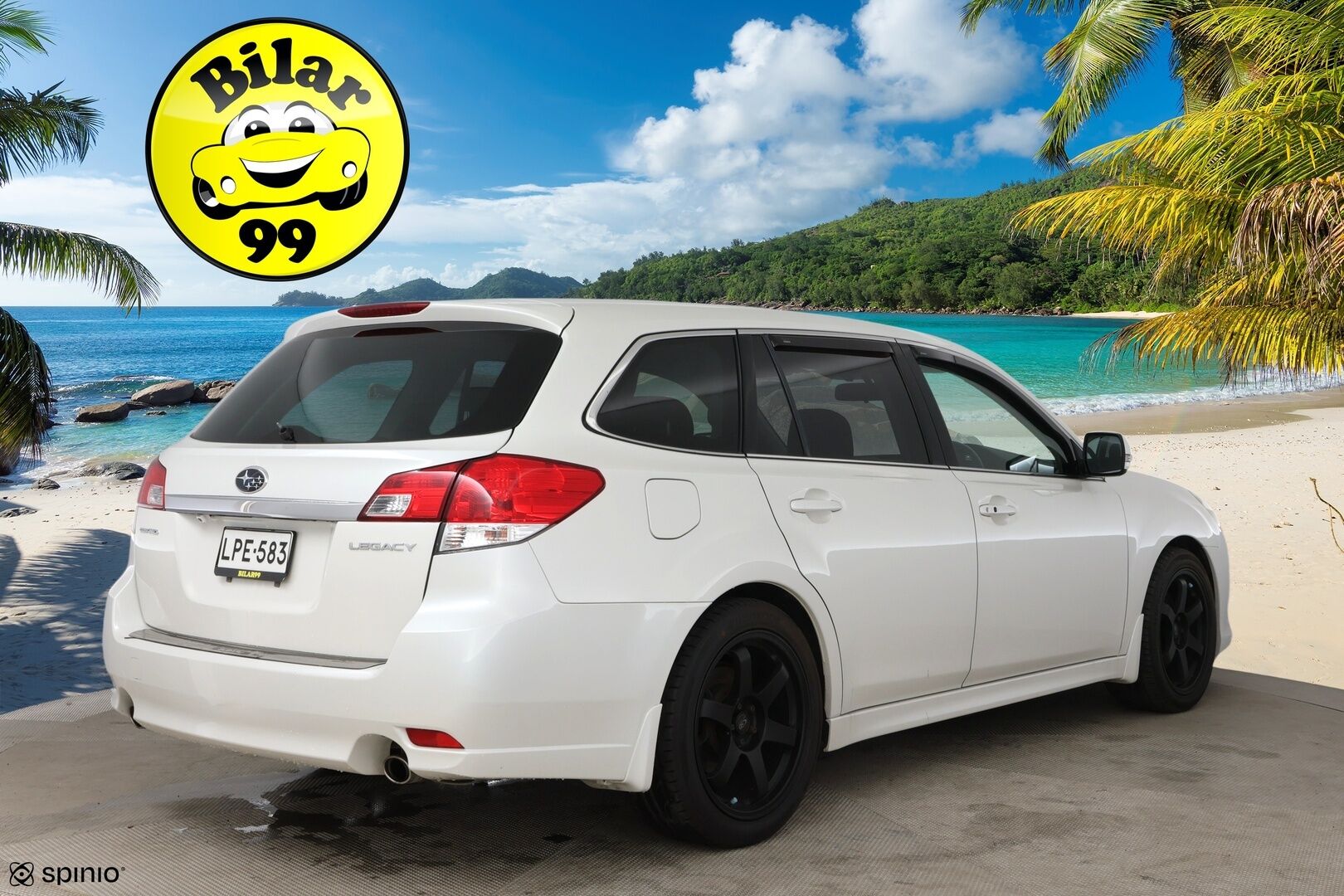 Subaru Legacy 2009 Legacy / P. Kamera / Sähköpenkit / Hihna vaihdettu! - Myydään Huutokaupat.com - Harvinainen 2.5L Boost! / P. Kamera / Sähköpenkit / 2x renkaat vanteineen / Hihna vaihdettu! 