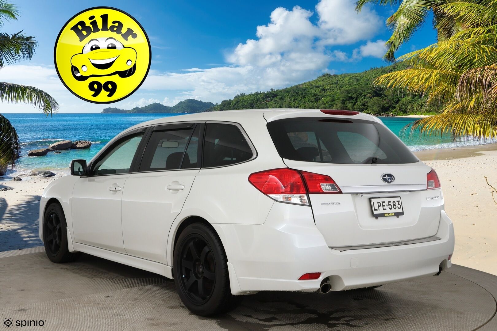 Subaru Legacy 2009 Legacy / P. Kamera / Sähköpenkit / Hihna vaihdettu! - Myydään Huutokaupat.com - Harvinainen 2.5L Boost! / P. Kamera / Sähköpenkit / 2x renkaat vanteineen / Hihna vaihdettu! 