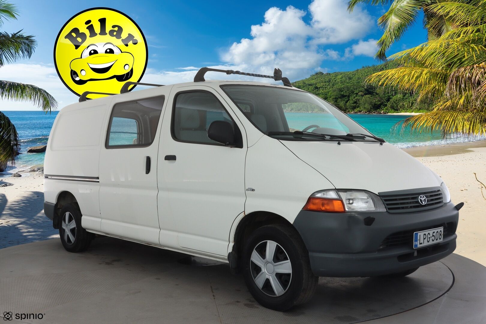 Toyota Hiace 2004 2,5 D-4D 90 4ov - | Koukku | Lohko&Sisätilanlämmitin | Radio&CD-Soitin | Penkinlämmitin | 1-om Suomi-auto | Kahdet renkaat | IKILIIKKUJA PIKKU METREILLÄ! |